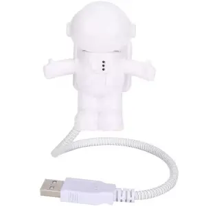 Lampa LED, model astronaut, alimentare USB, Gonga® Alb - 