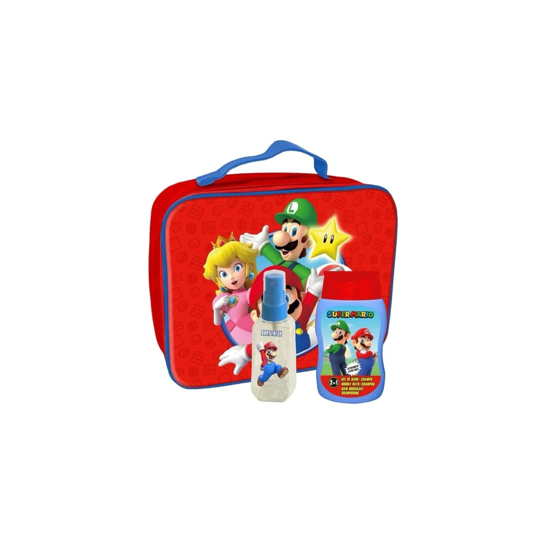 Set cadou pentru baieti Super Mario 1811, cu gel de dus si spray de corp, 290ml - 