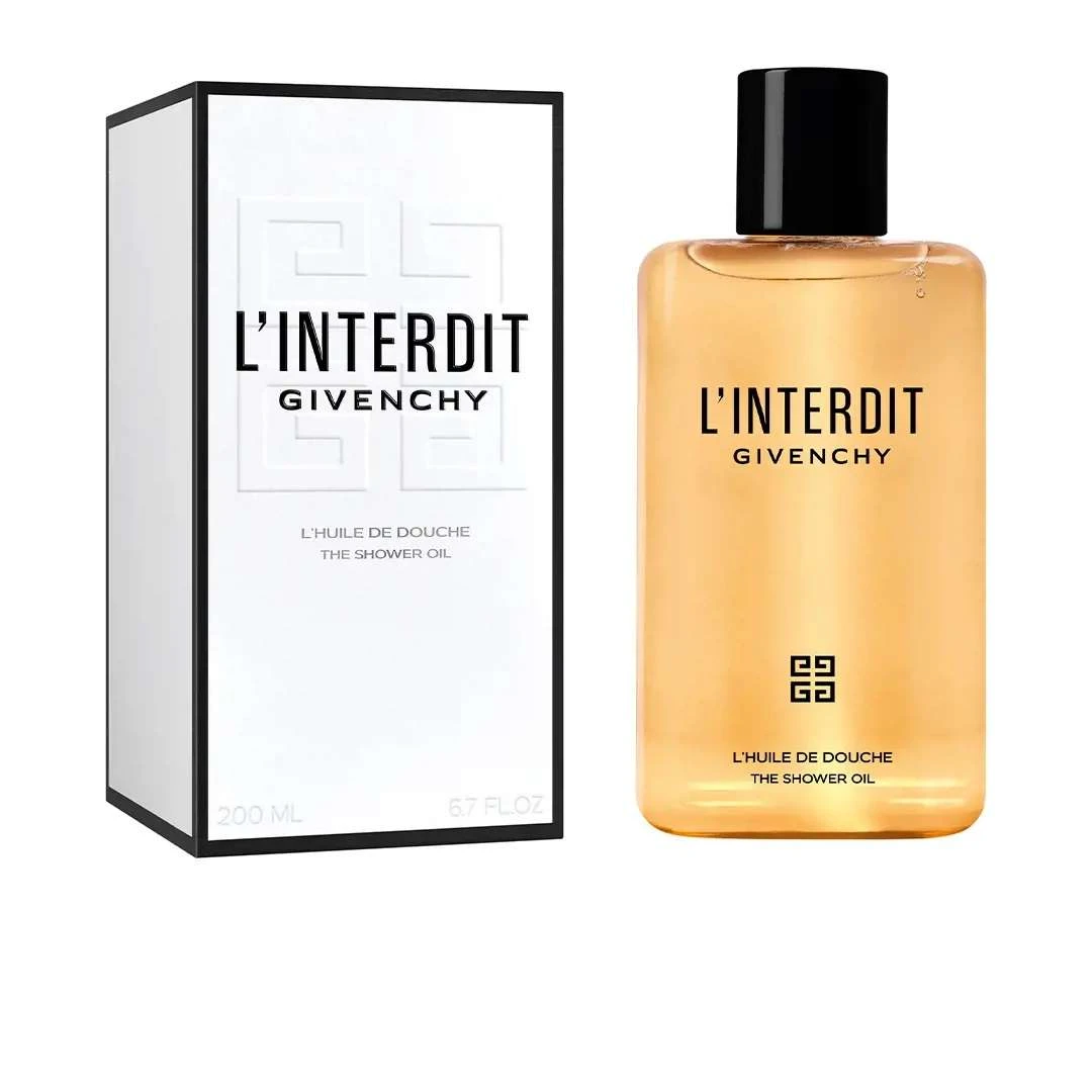 Ulei de dus cu formula hidratanta, Givenchy L'Interdit the bath oil, 200 ml - 