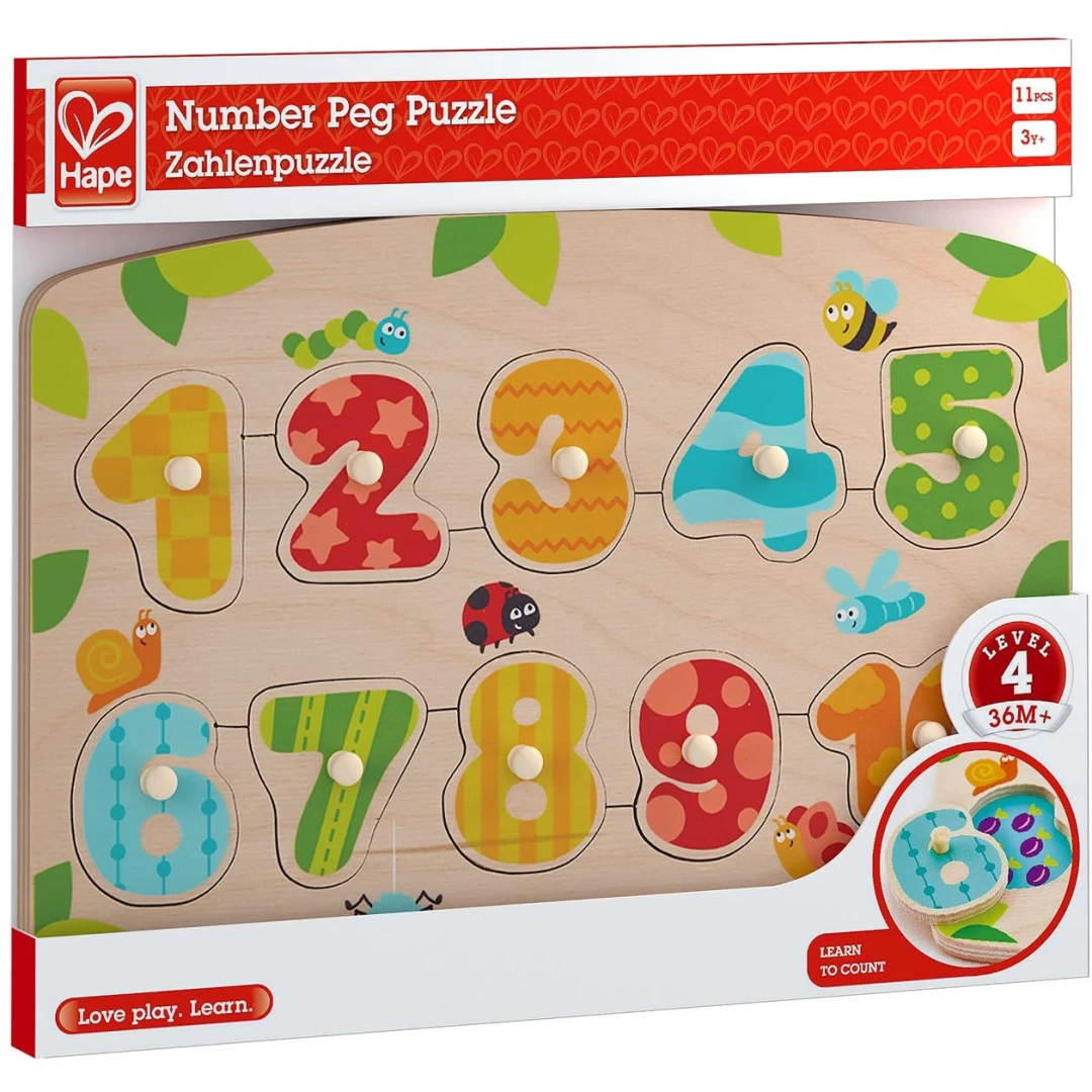 Hape puzzle numere - 
