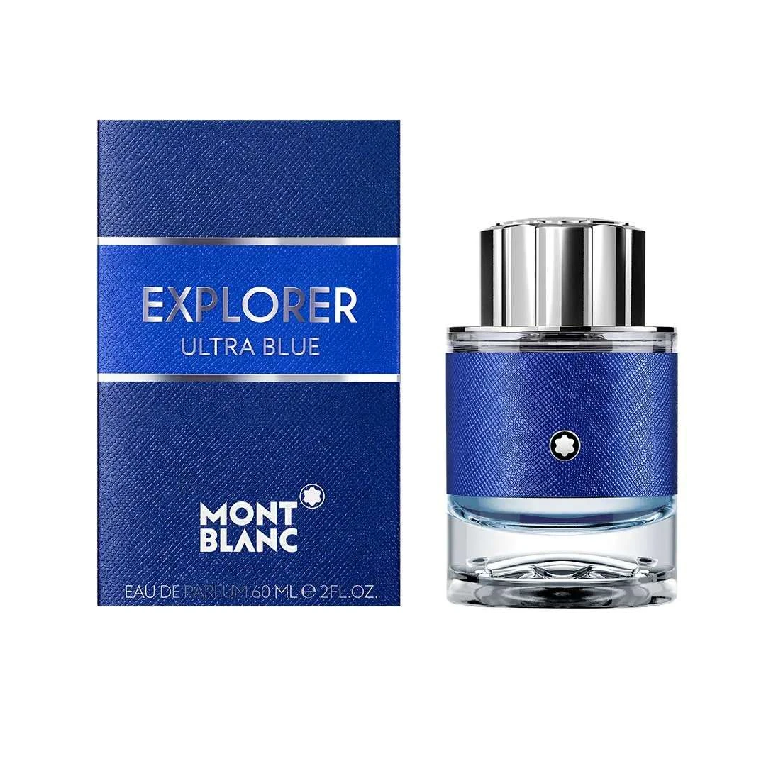 Apa de Parfum cu vaporizator, Mont Blanc Explorer Ultra Blue, 60 ml - 