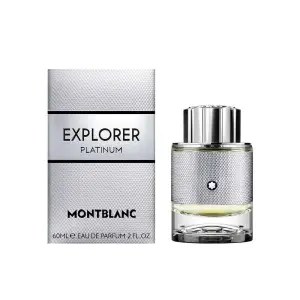 Apa de Parfum cu vaporizator, Mont Blanc Explorer Platinum, 60 ml - 