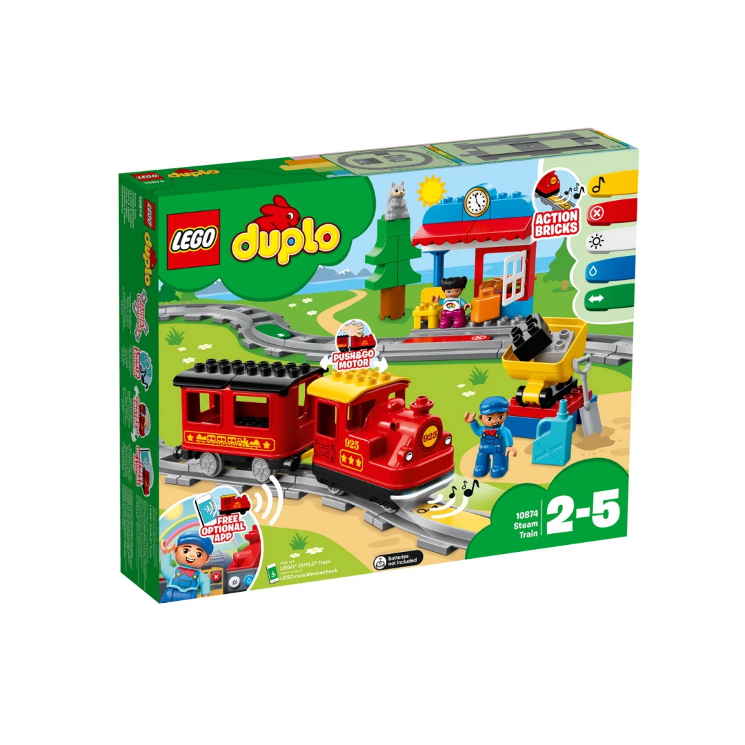 LEGO Duplo tren cu aburi 10874 - 
