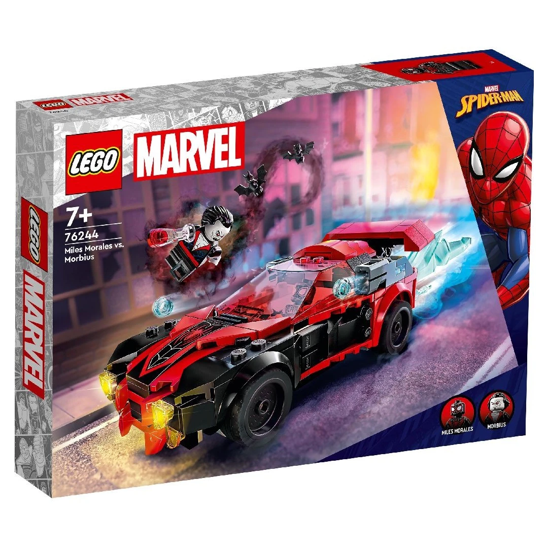 LEGO SUPER HEROES MILES MORALES VS MORBIUS 76244 - 