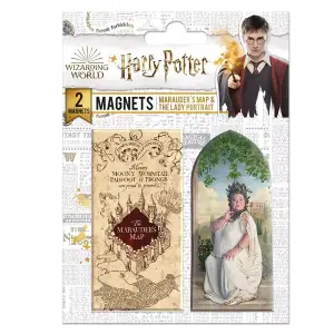 Set 2 Magneti Frigider Harry Potter Marauder’s Map, IdeallStore®, 5.5x8cm - 