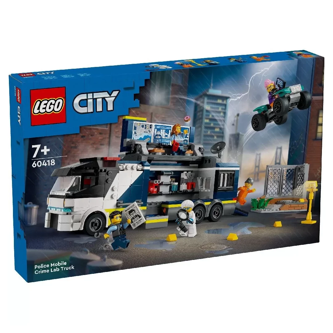 LEGO CITY LABORATOR MOBIL DE CRIMINALISTICA 60418 - 