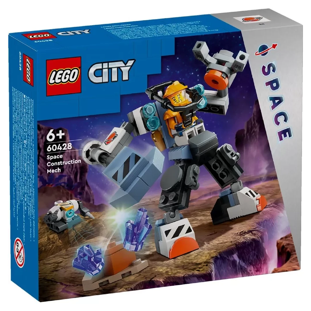 LEGO CITY ROBOT SPATIAL DE CONSTRUCTII 60428 - 
