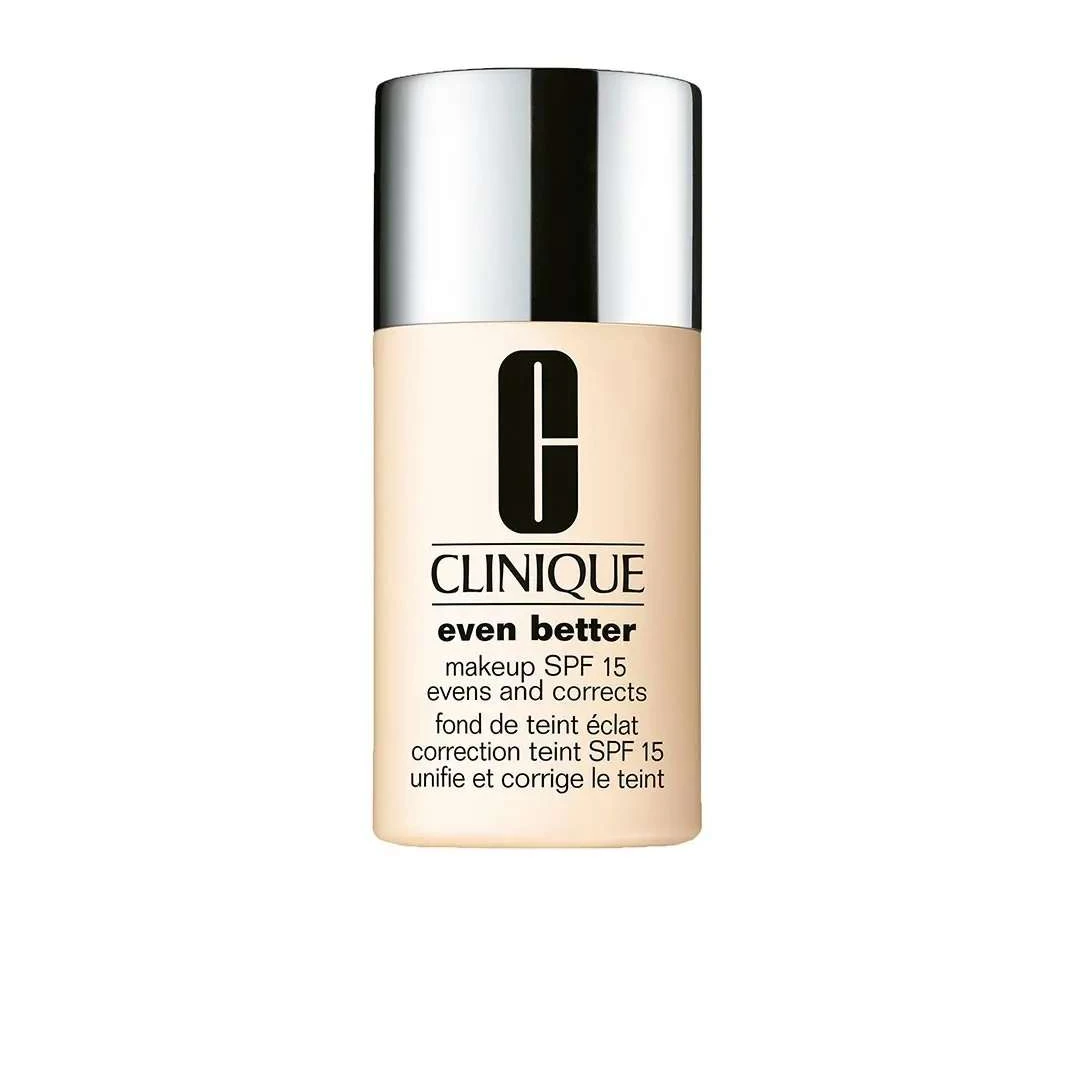 Fond de ten cu finisaj natural, Clinique Even Better makeup SPF15, 24 linen, 30 ml - 