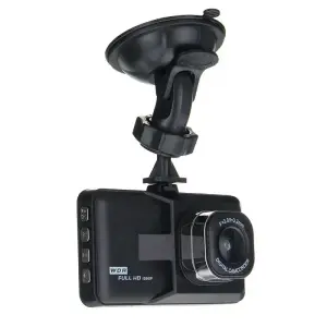 Camera auto de bord Full HD 1080P, Unghi inregistrare 170°, LCD Display 3", Night Vision, Loop Recording, G-sensor, Detectare Miscare, Negru - 
