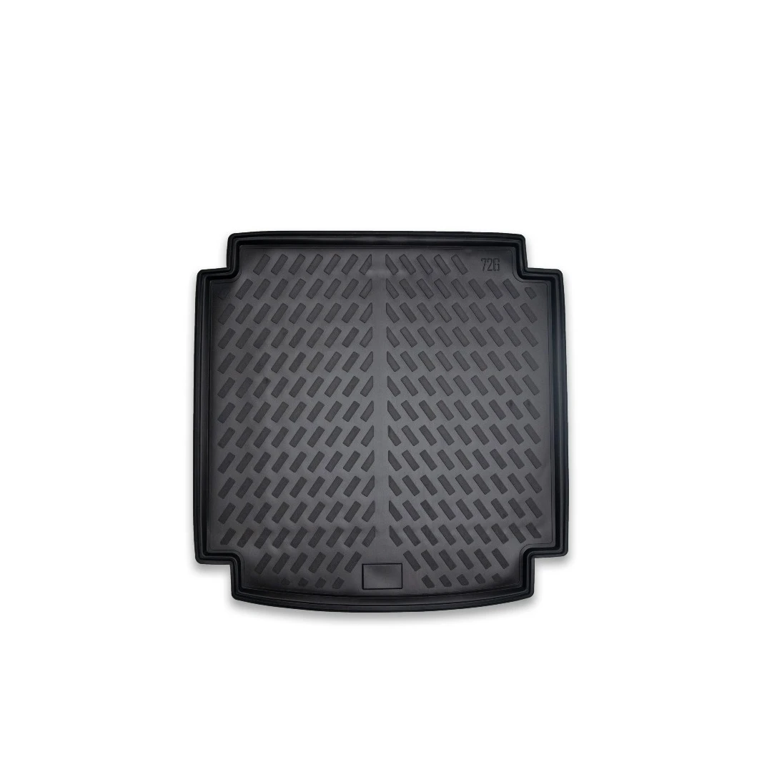 Covor pentru Portbagaj tip Tavita Compatibil Audi A4 B8/8k Combi/Break 2007-2015, Material Flexibil, Negru - 