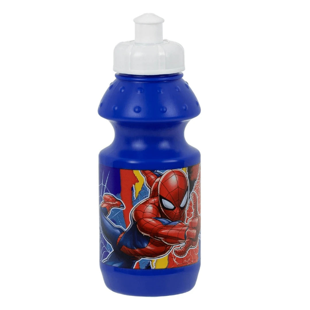 Sticla Apa Albastra Flip Top Spiderman 350ml ABYZ®™ - 