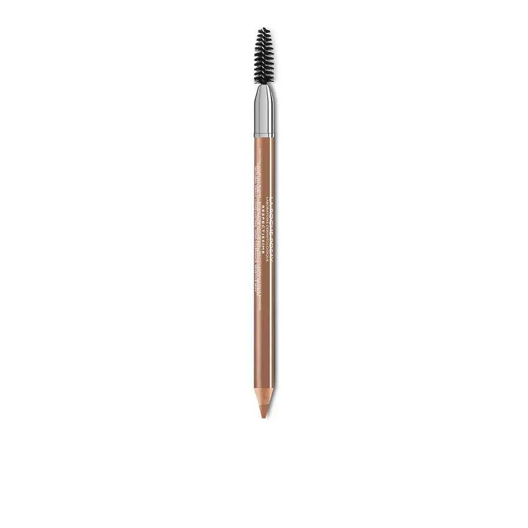 Creion sprancene rezistent la apa, La Roche Posay Respectissime Eyebrow Pencil, clair, 1.3 g - 