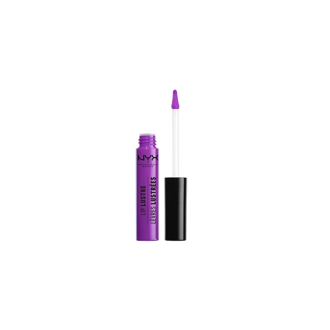 Luciu de buze, NYX Professional Makeup, Lip Lustre Glossy Lip Tint, 07 Violet Glass, 8 ml - 