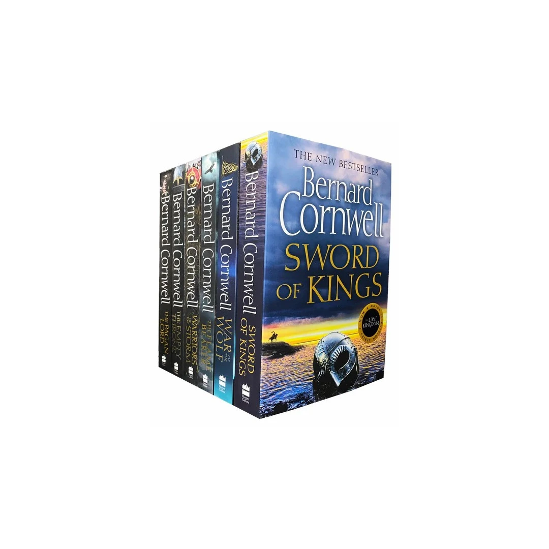 The Last Kingdom Series 12 Books Collection Set By Bernard Cornwell Sword Of Kings, War Of The Wolf,Bernard Cornwell - Editura HarperCollins - 