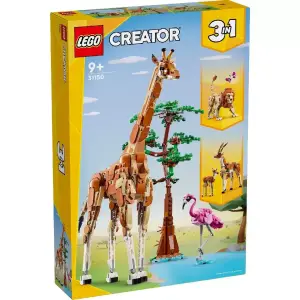 LEGO CREATOR 3IN1 ANIMALE SALBATICE DIN SAFARI 31150 - 