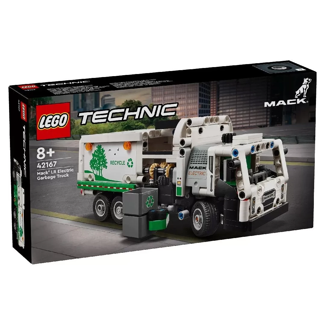 LEGO TECHNIC AUTOGUNOIERA MACK LR ELECTRIC 42167 - 