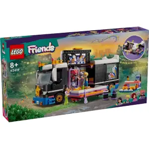 LEGO FRIENDS AUTOCAR DE TURNEU PENTRU STARURI POP 42619 - 
