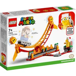 LEGO SUPER MARIO SET DE EXTINDERE PLIMBARE PE VALUL DE LAVA 71416 - 