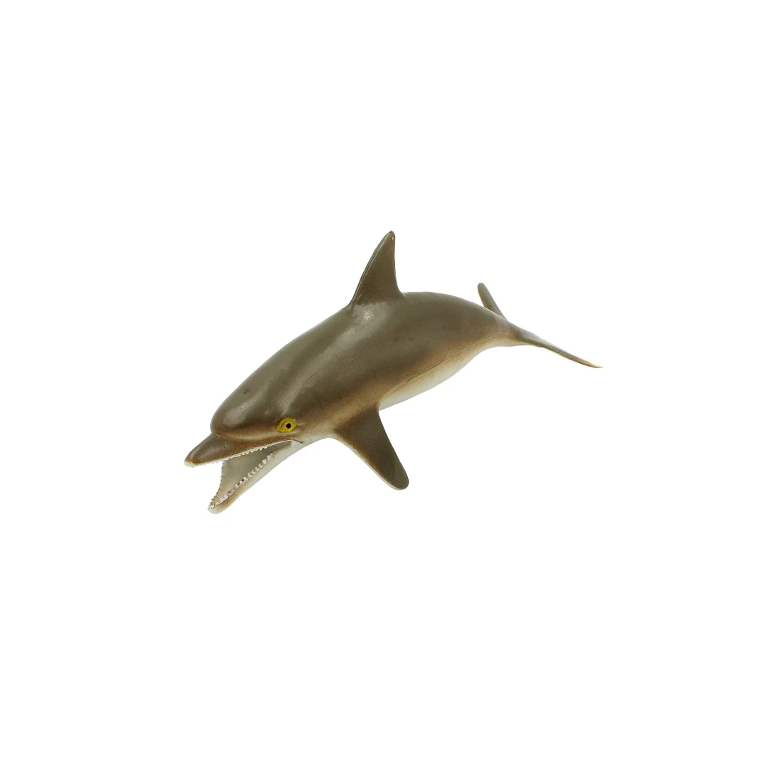 Figurină cu sunet Sqweekies delfin maroniu 23cm - 