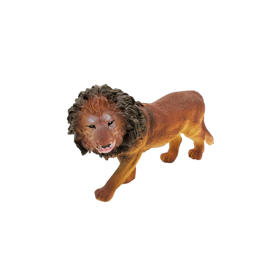 Figurină replică animal leu maroniu 23cm - 