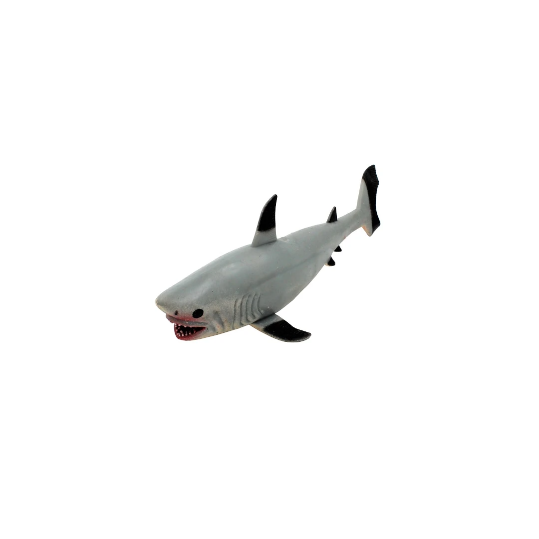 Jucărie elastică Blacktip Reef Shark gri - 