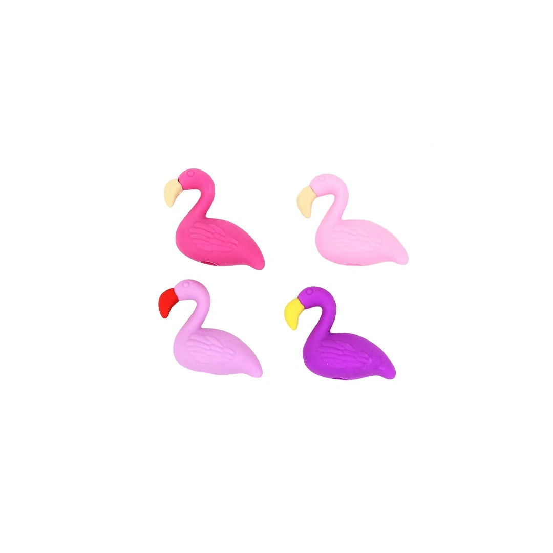 Set radiere colecționabile Erazer Buddies flamingo - 