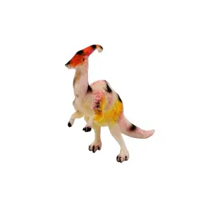 Figurină mini animal Parasaurolophu roz 14cm - 