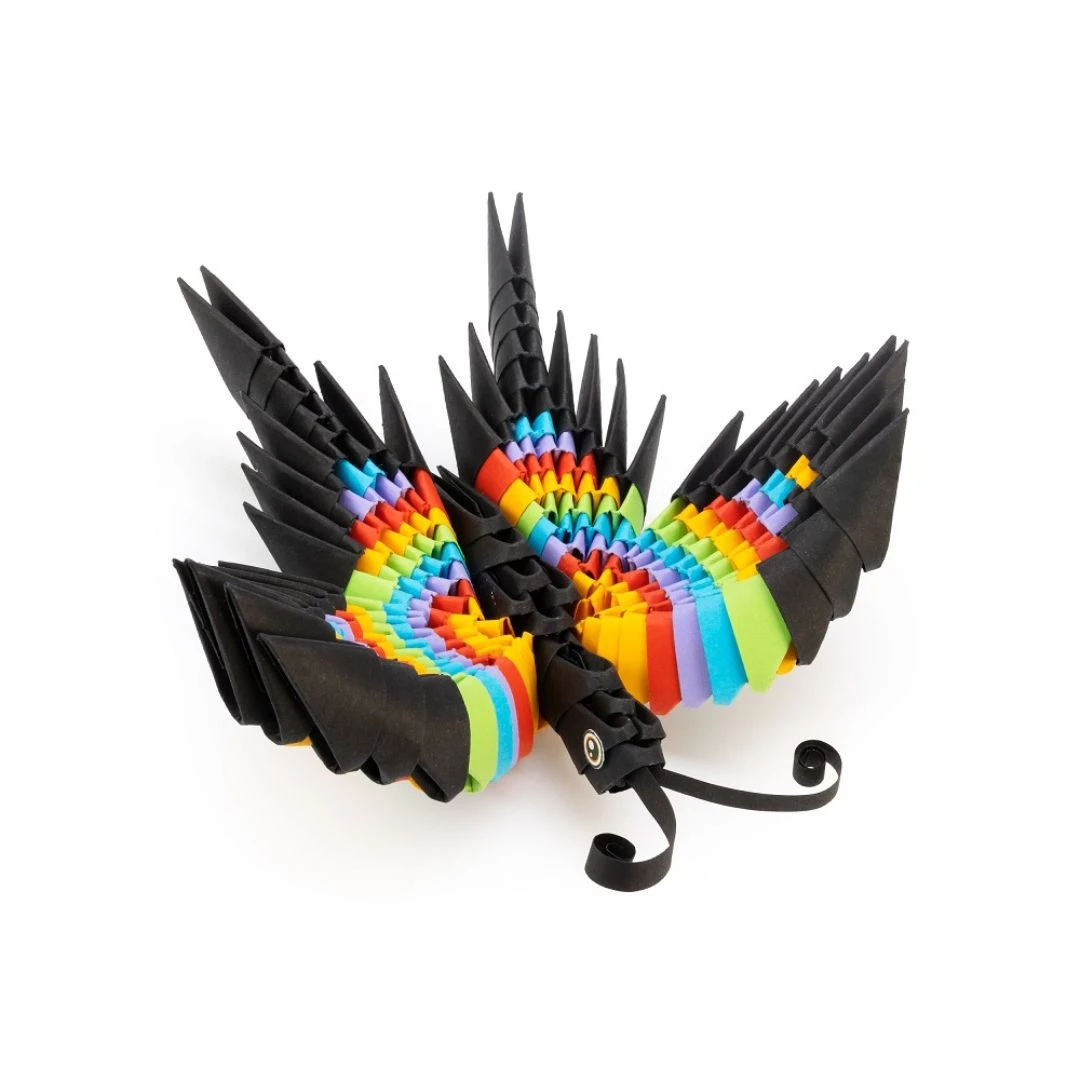 Set creativ Origami 3D Fluture 157 piese - 