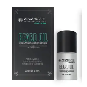 Ulei pentru barba cu ulei de argan certificat organic, Arganicare, 30 ml - 