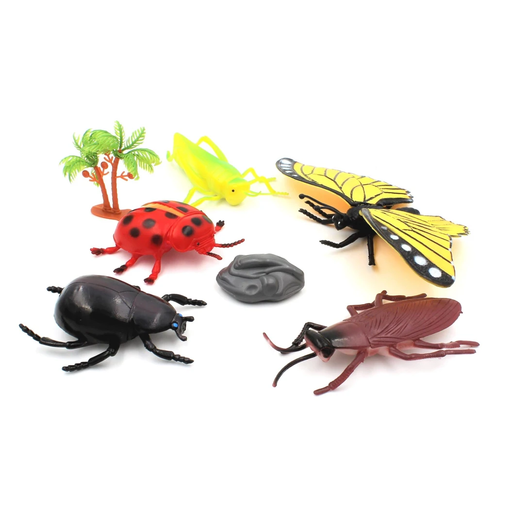 Set figurine jumbo 7 piese Insects - 