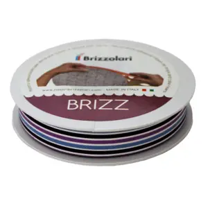 Bandă Adezivă Decorativă Brizz Mini Stripes Mov, 25 m - 