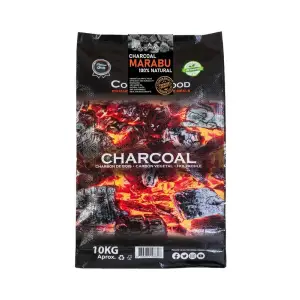 Sac carbuni Marabu, cook in wood charcoal 10 kg - 