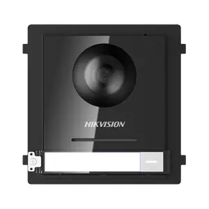 Modul Master conectare 2 fire, camera video 2MP fisheye si un buton apel  - HIKVISION DS-KD8003-IME2 - 