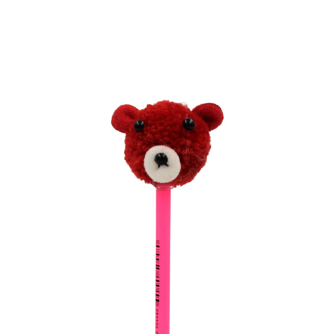 Creion figurină Baby Urs roșu 22 cm - 