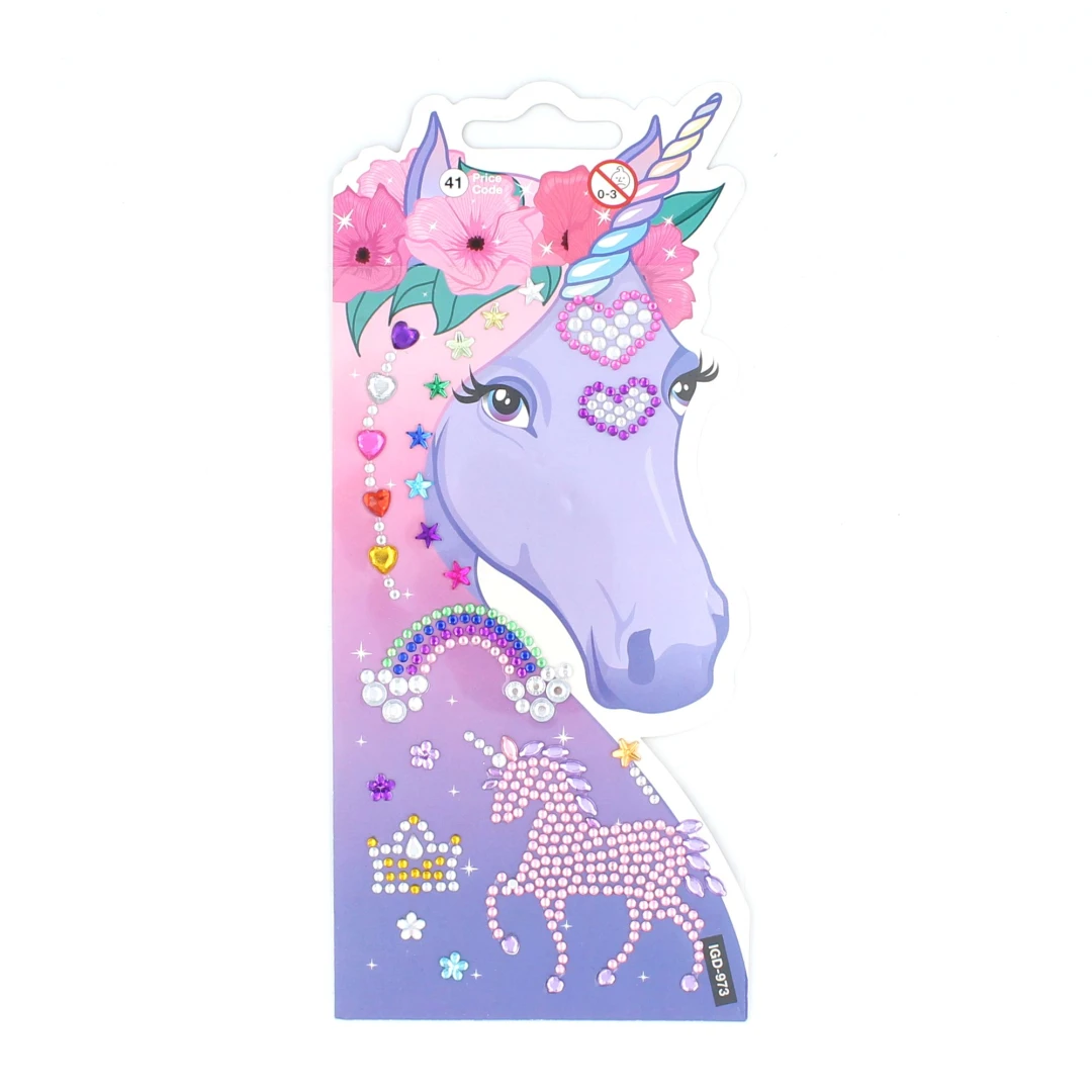 Set stickere Glimmering Unicorn 17 bucati - 