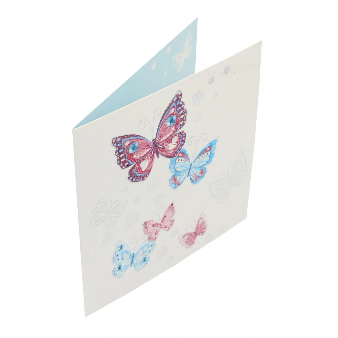 Felicitare Premium Pretty Butterflies - 
