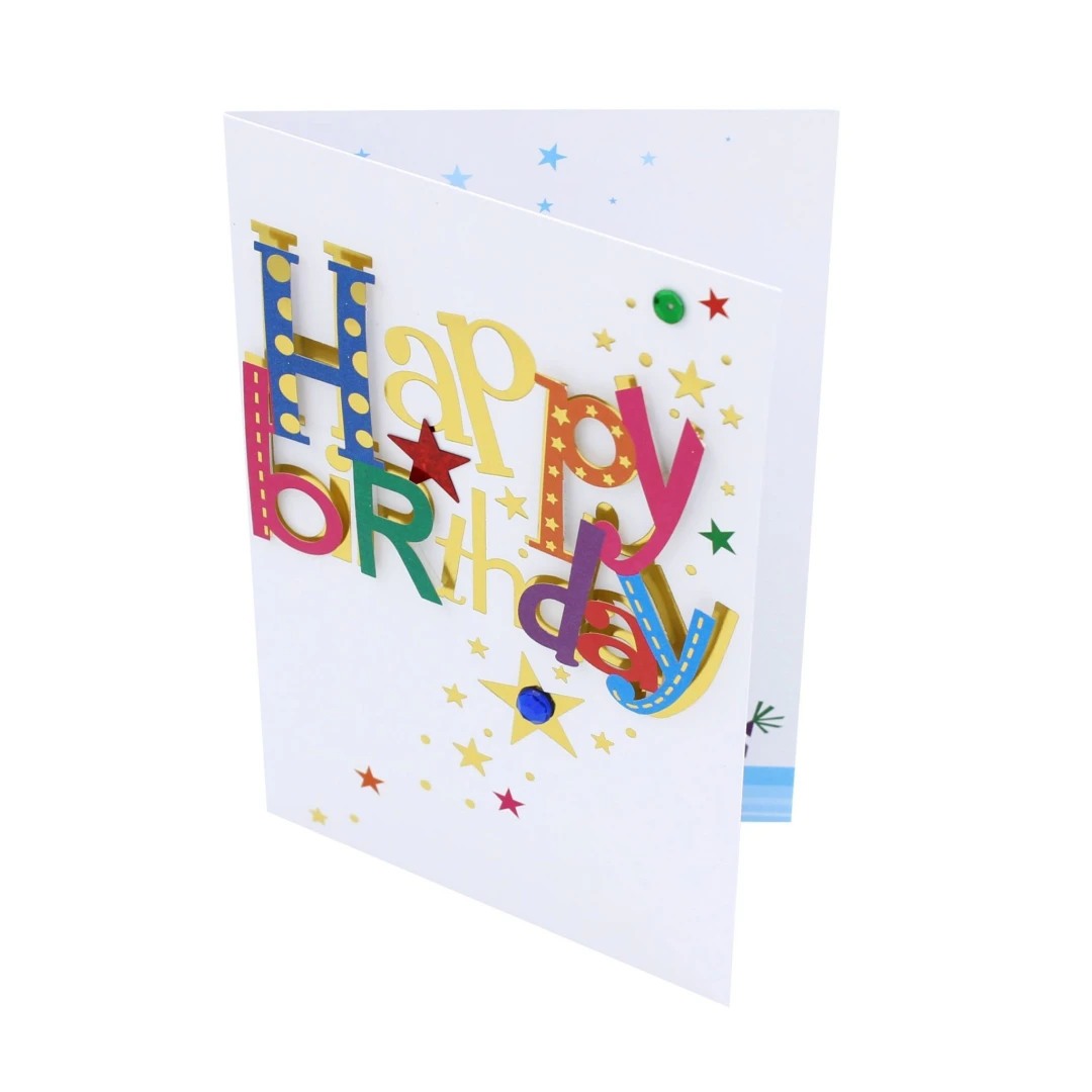 Felicitare Premium handmade Birthday Fun - 