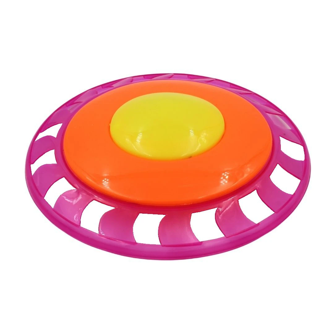 Jucarie disc zburator 16.5 cm roz - 