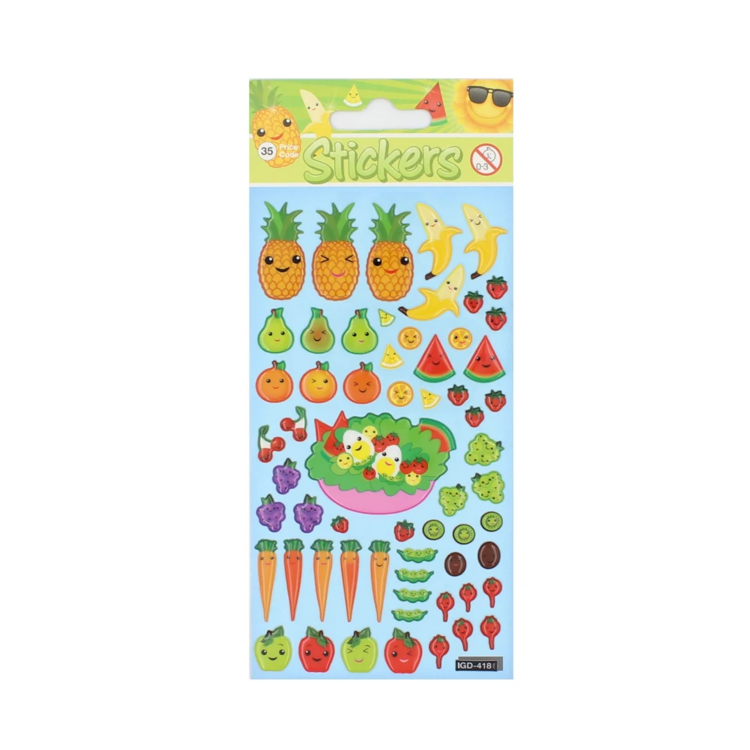 Set stickere Fruit Veggies - 