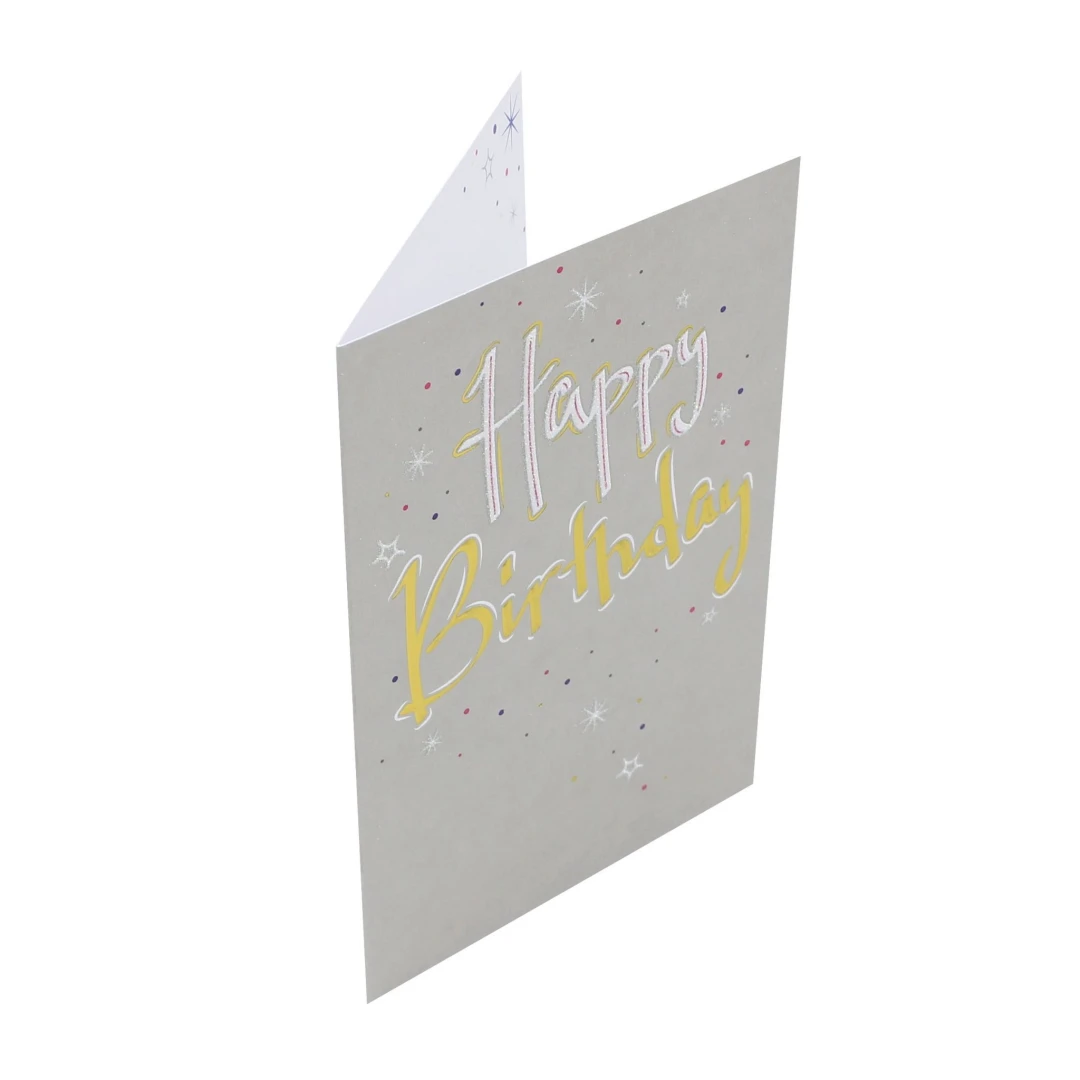 Felicitare Premium Glittery Birthday - 