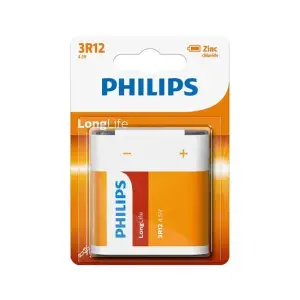 BATERIE LONGLIFE 3R12 BLISTER 1 BUC PHILIPS - 