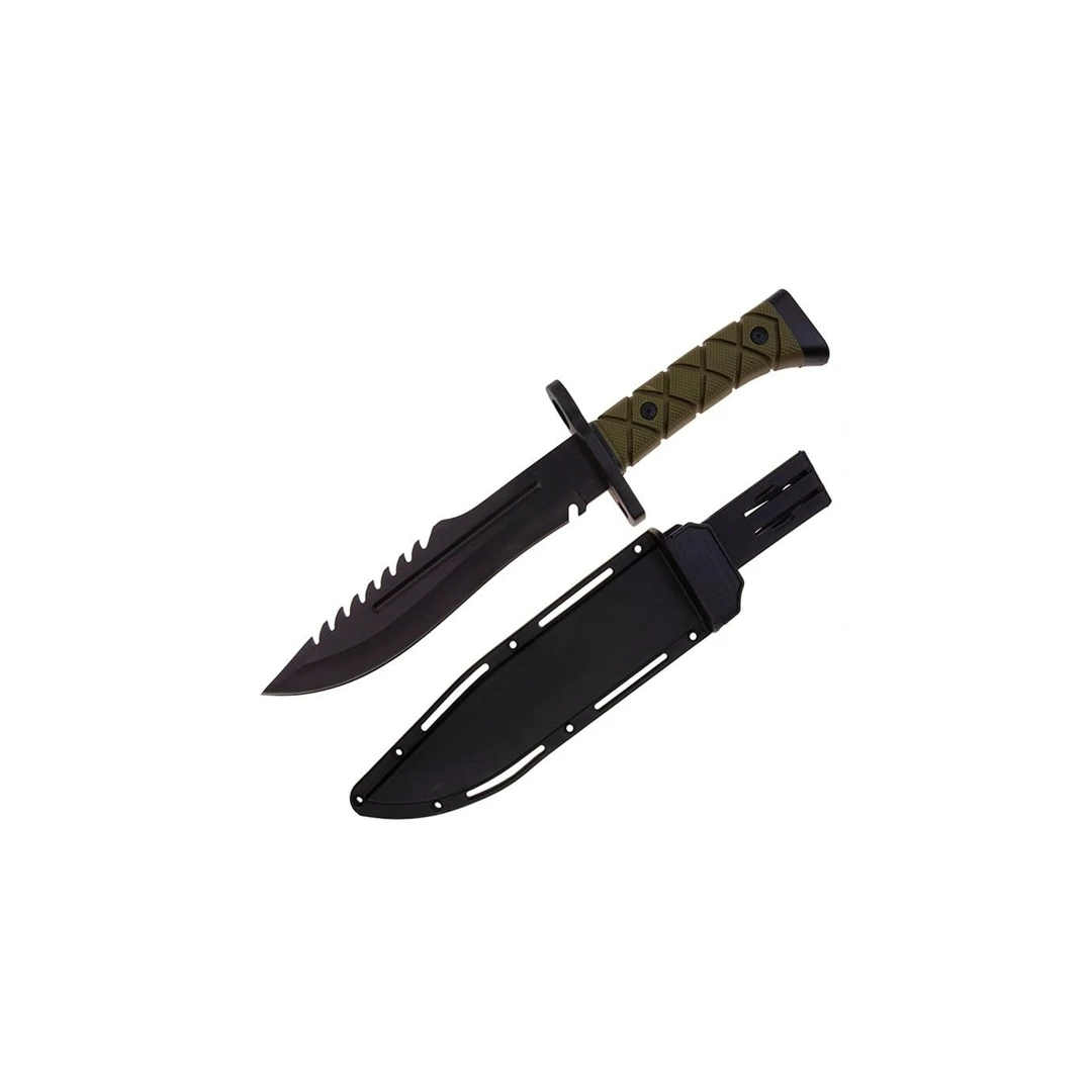 Cutit tactic de vanatoare, IdeallStore®, Fixed Blade, 34 cm - 