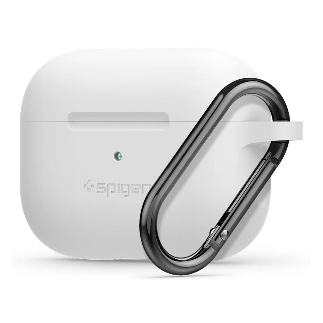 Husa Spigen Silicone Fit pentru Apple AirPods Pro 1 Alb - 