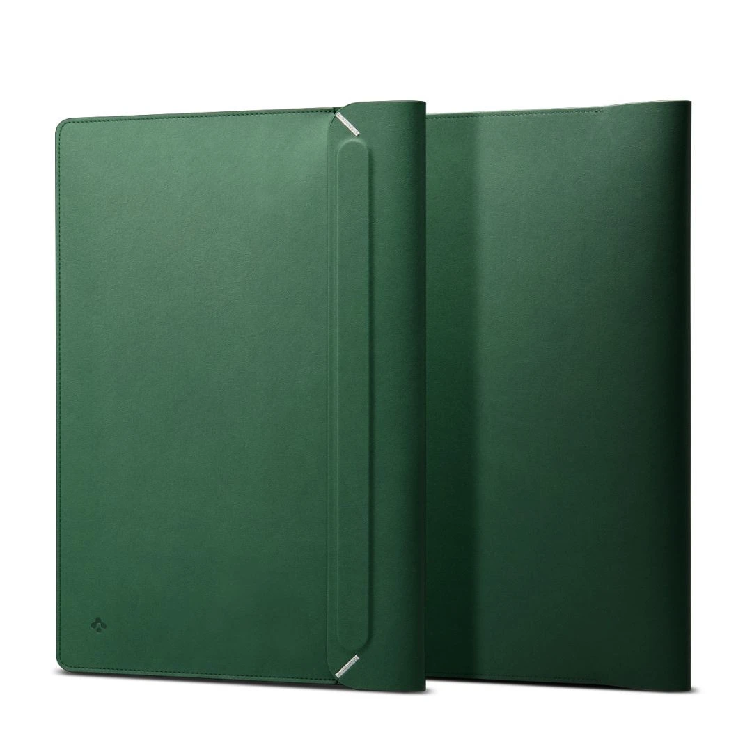 Husa Spigen Valentinus Sleeve pentru Laptop de 15-16 inch Verde - 