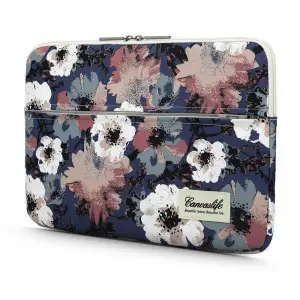 Husa Canvaslife Sleeve pentru Laptop de 13-14 inch Albastru Camellia - 