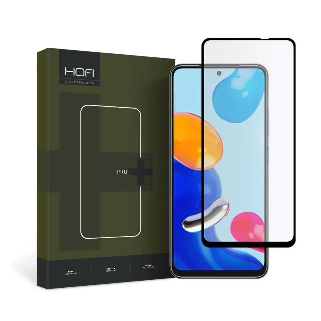 Folie de protectie Hofi Glass Pro+ pentru Xiaomi Redmi Note 11/11S Negru - 