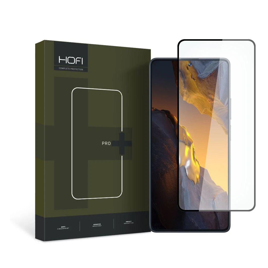 Folie de protectie Hofi Glass Pro+ pentru Xiaomi Poco F5 Negru - 