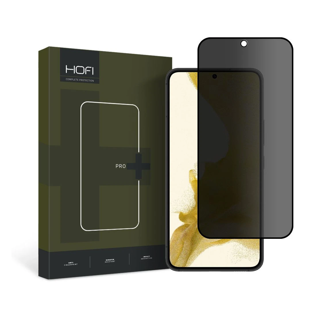 Folie de protectie Hofi Anti Spy Glass Pro+ pentru Samsung Galaxy S22 Privacy - 