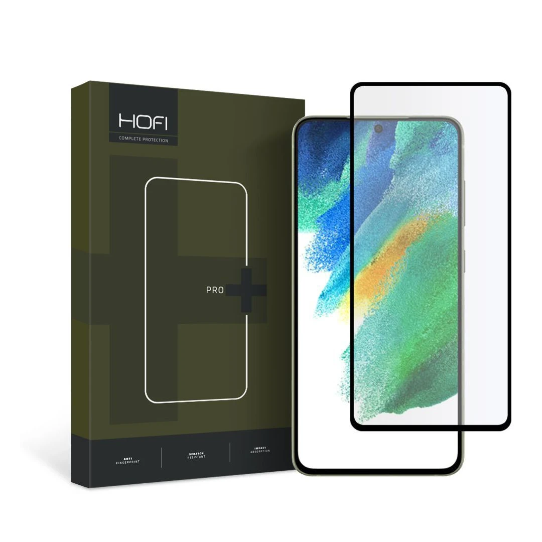 Folie de protectie Hofi Glass Pro+ pentru Samsung Galaxy S21 FE Negru - 