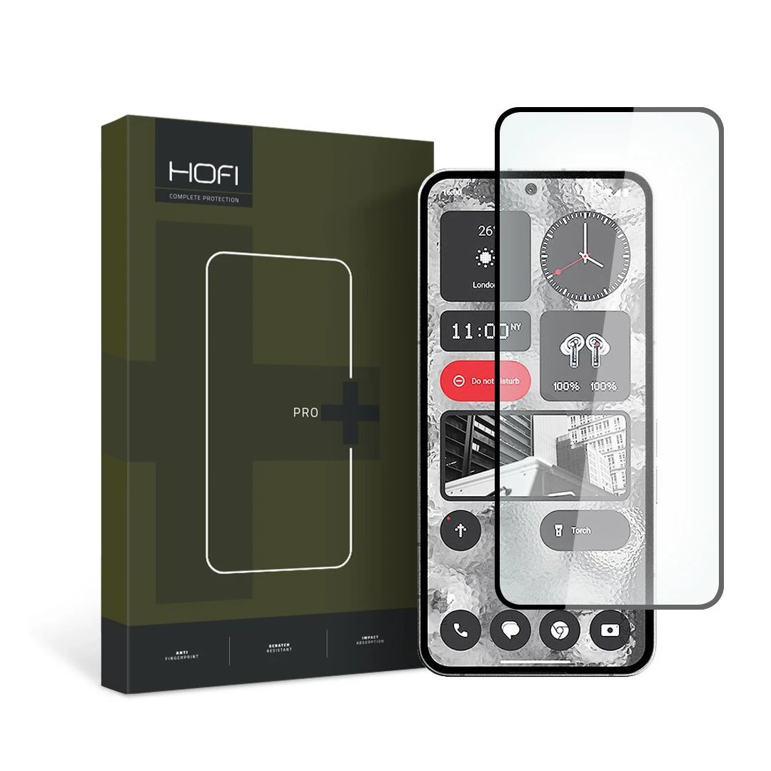 Folie de protectie Hofi Glass Pro+ pentru Nothing Phone 2 Negru - 